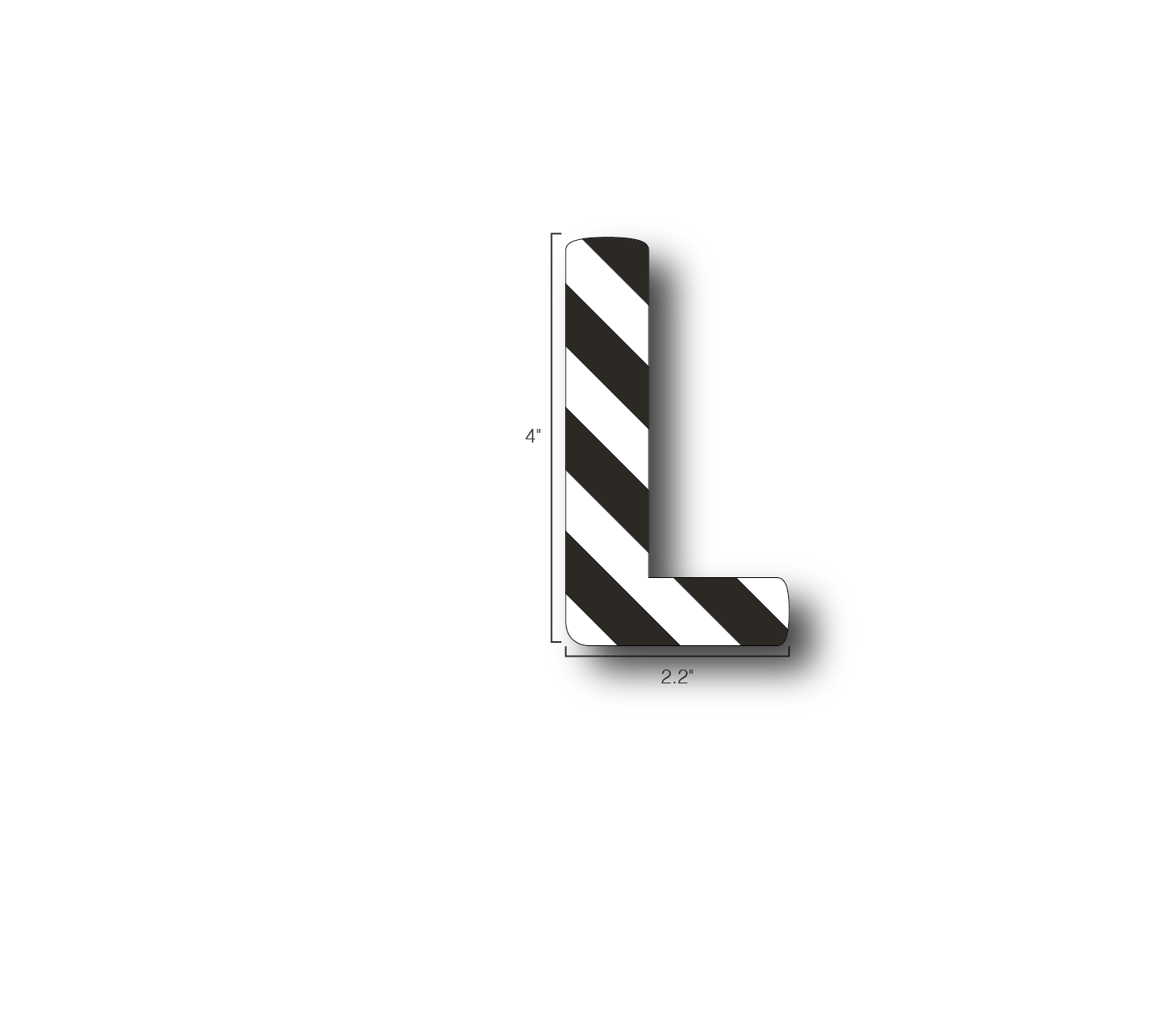 Alphabet Single Letters- L