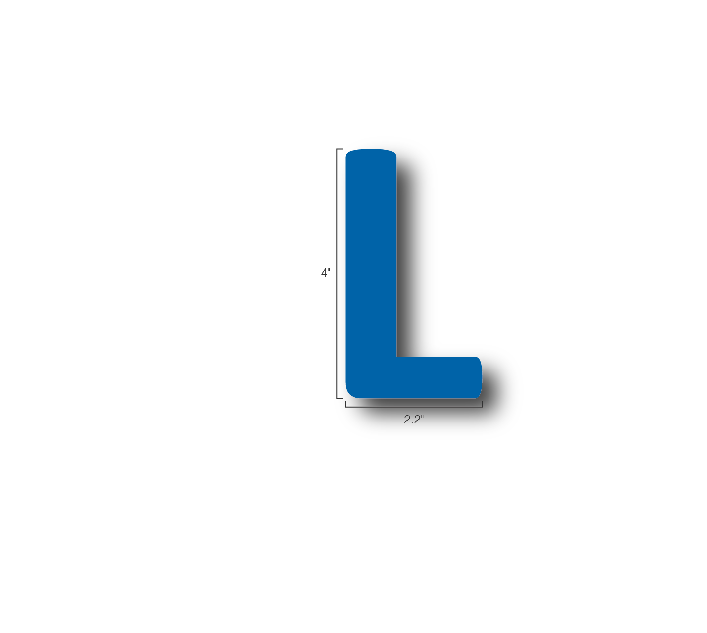 Alphabet Single Letters- L
