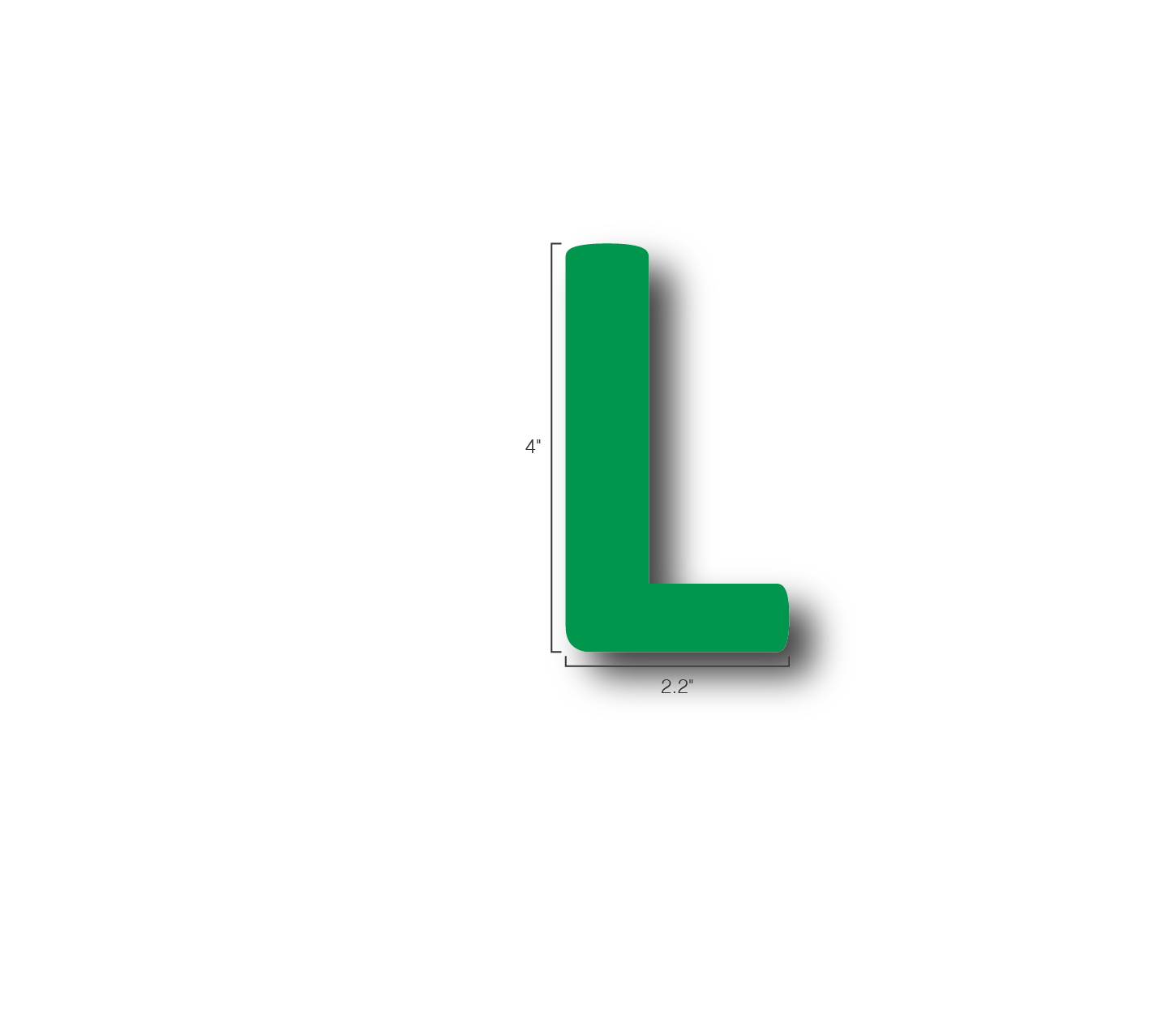 Alphabet Single Letters- L