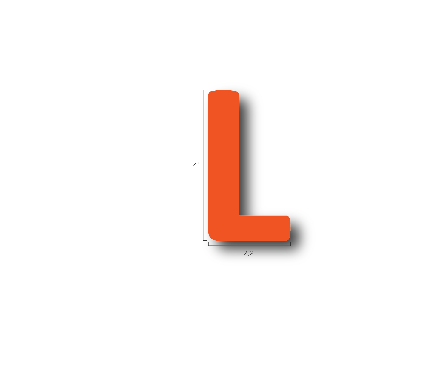 Alphabet Single Letters- L