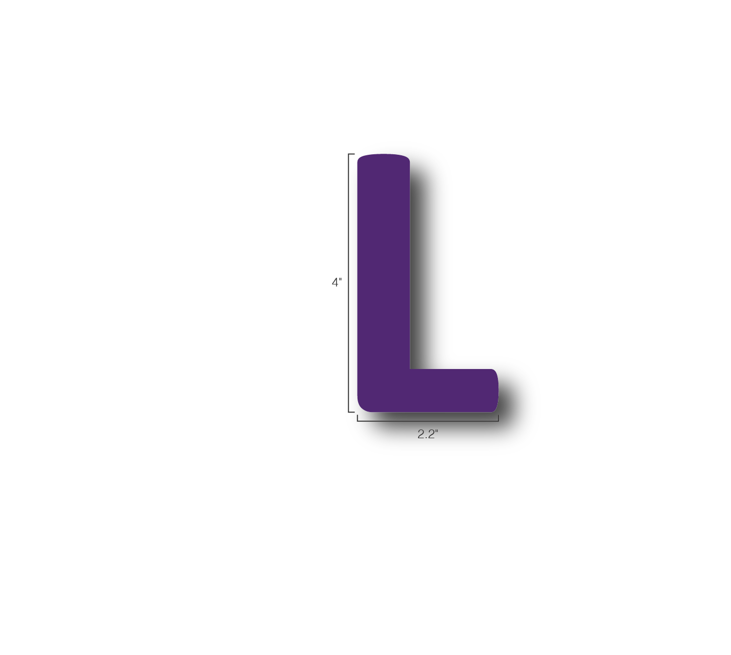Alphabet Single Letters- L