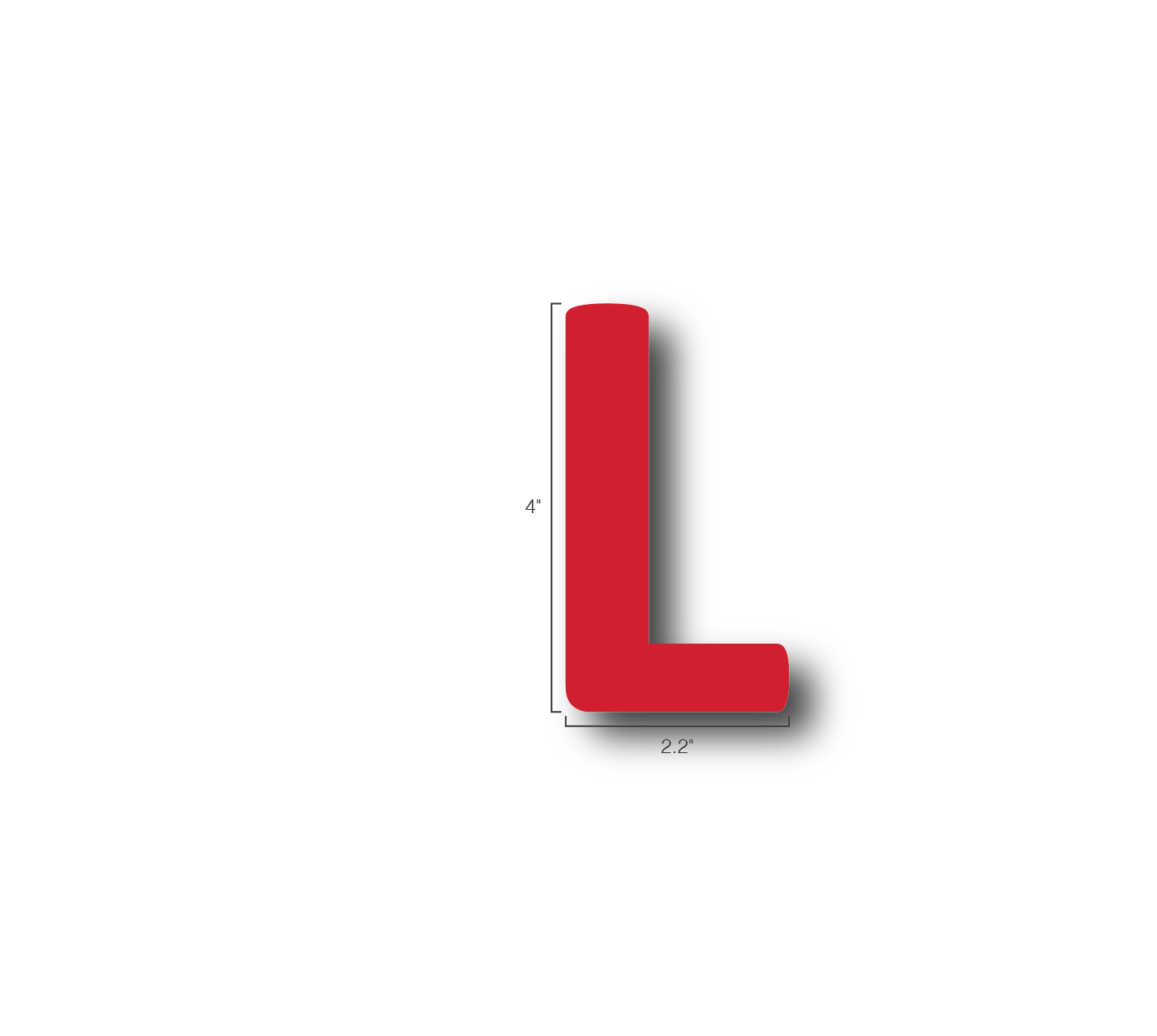 Alphabet Single Letters- L