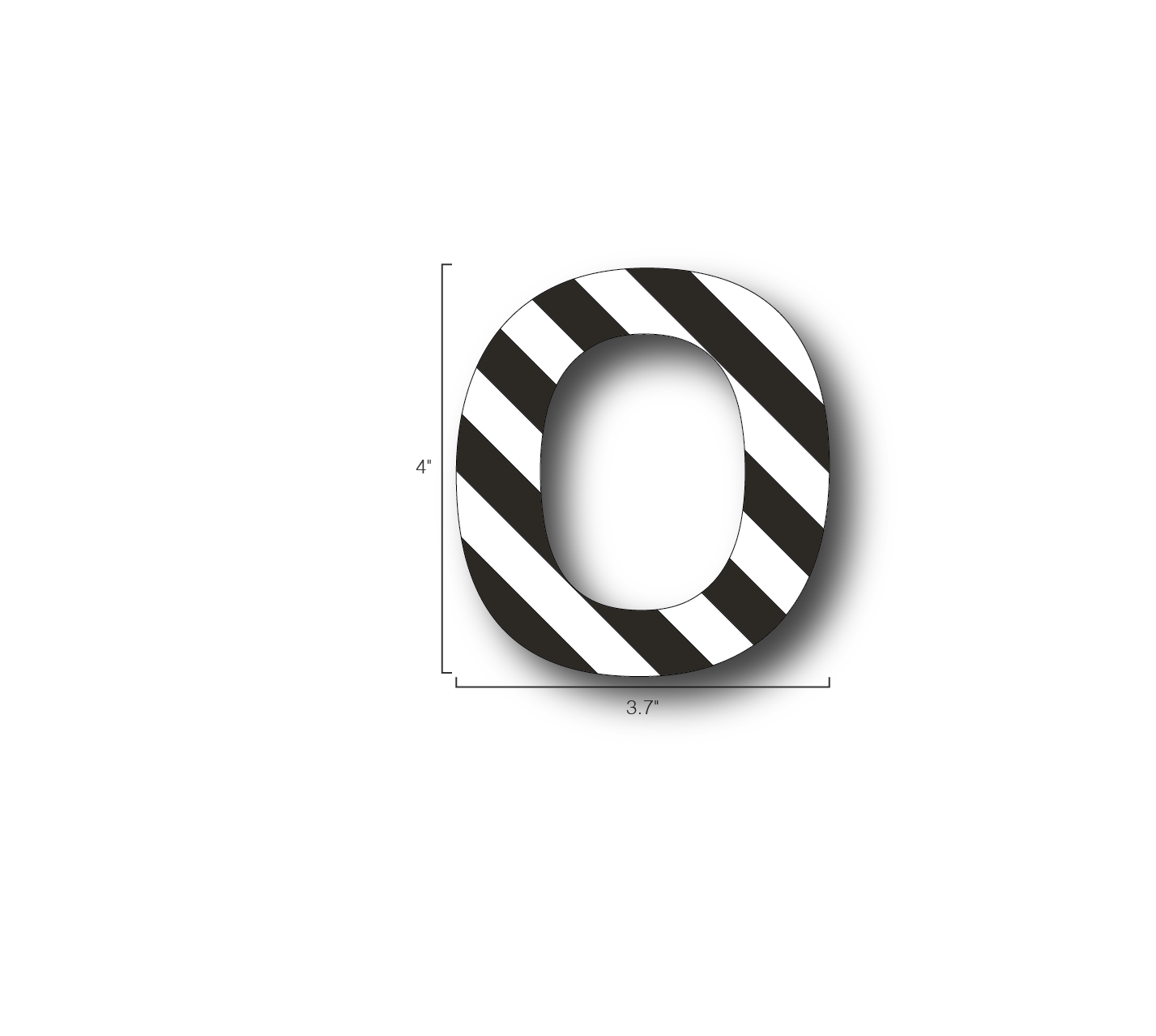 Alphabet Single Letters- O