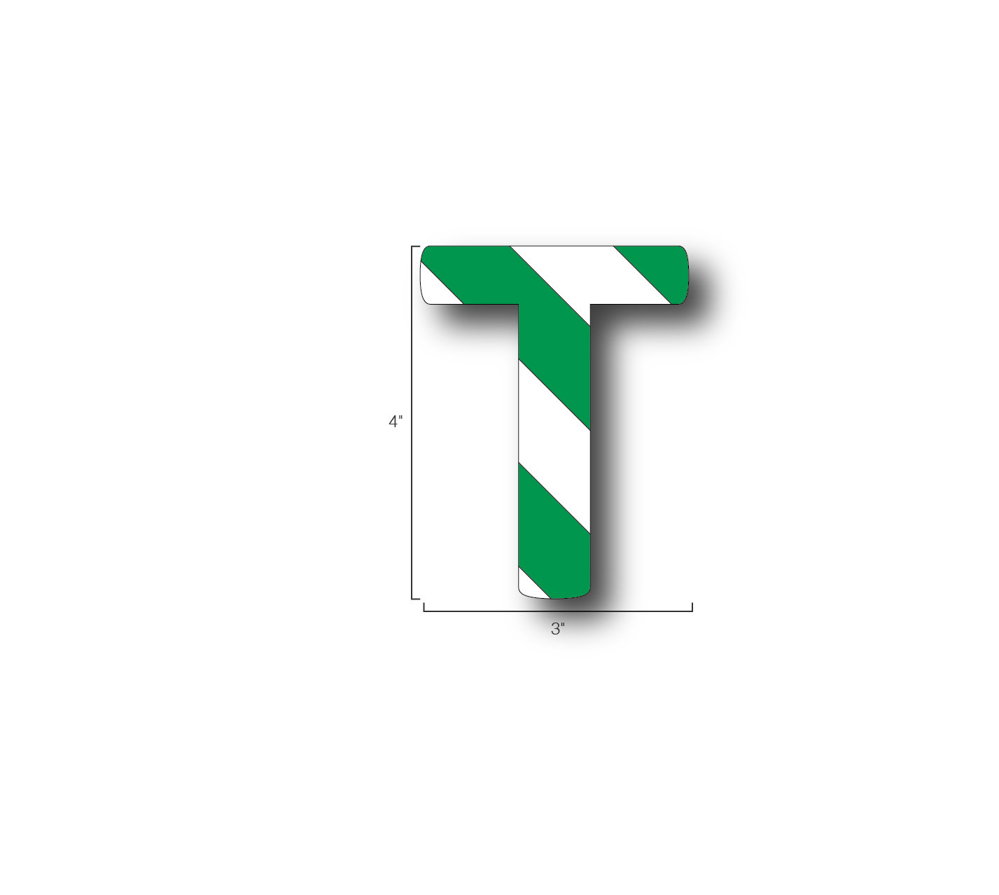 Alphabet Single Letters- T