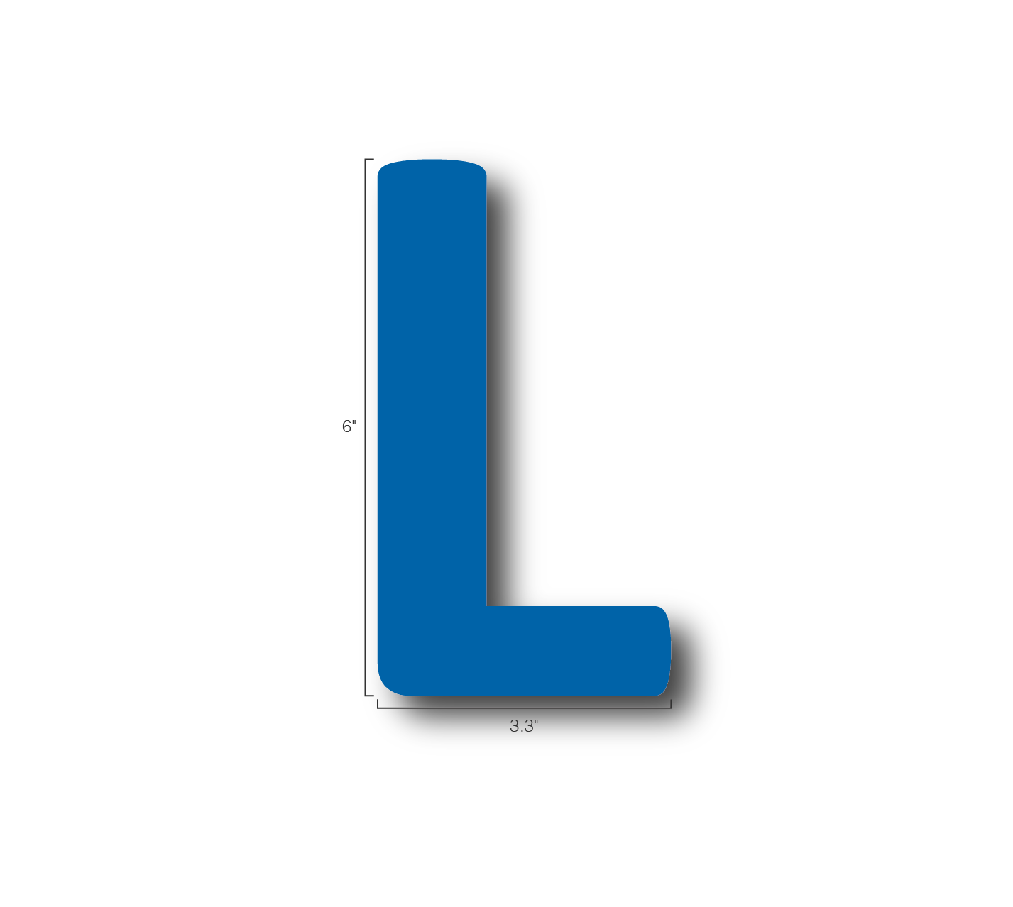 Alphabet Single Letters- L