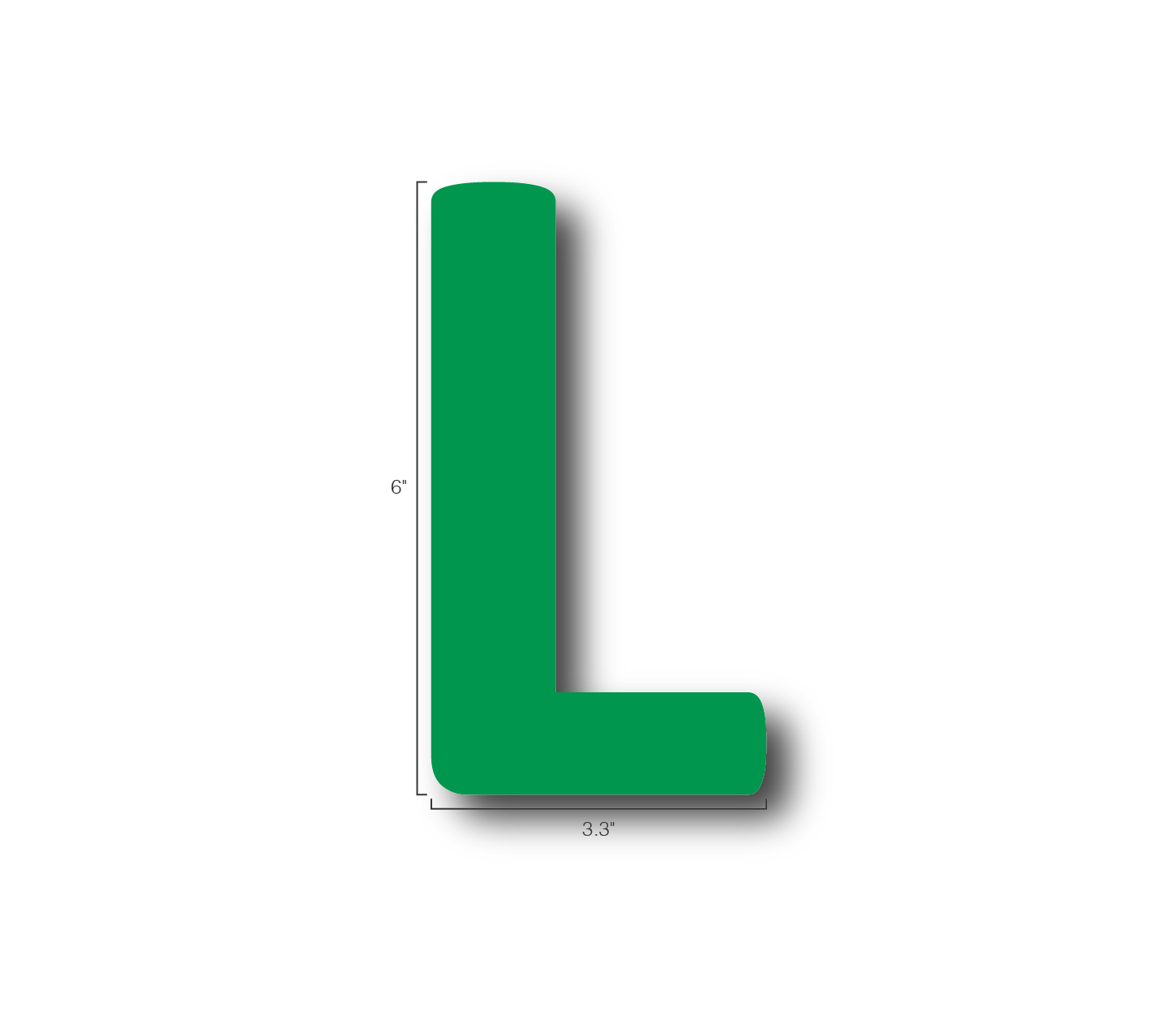Alphabet Single Letters- L
