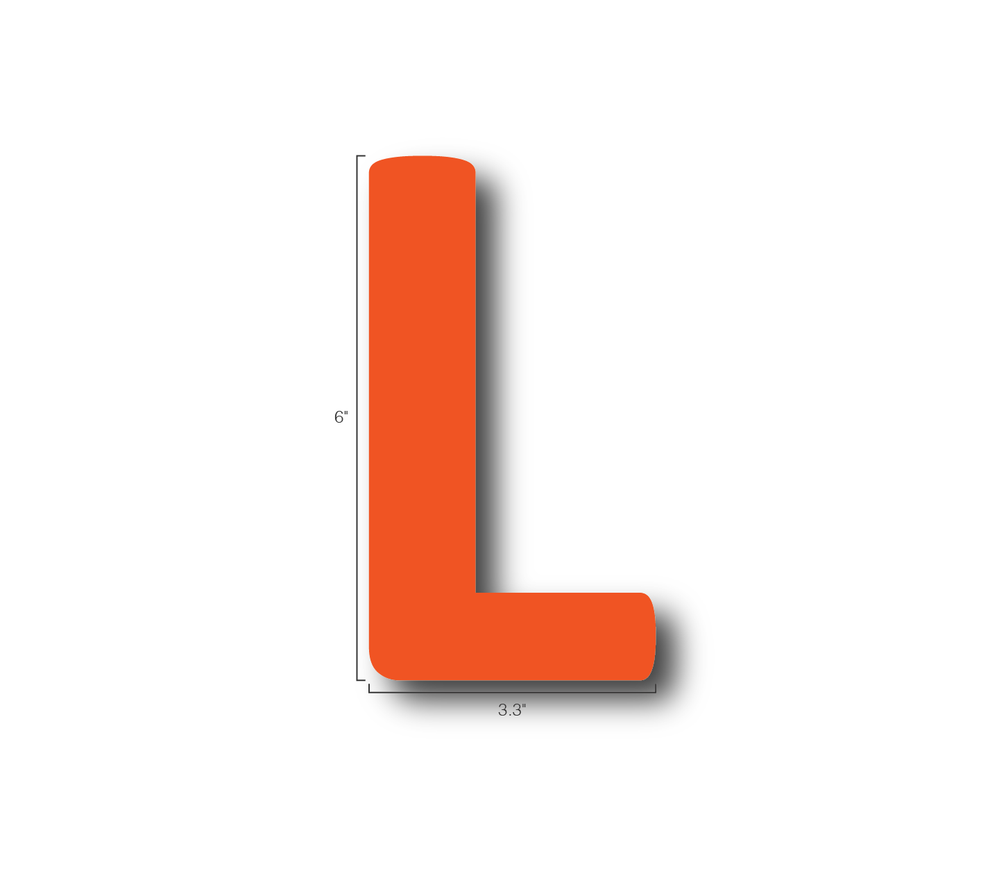 Alphabet Single Letters- L