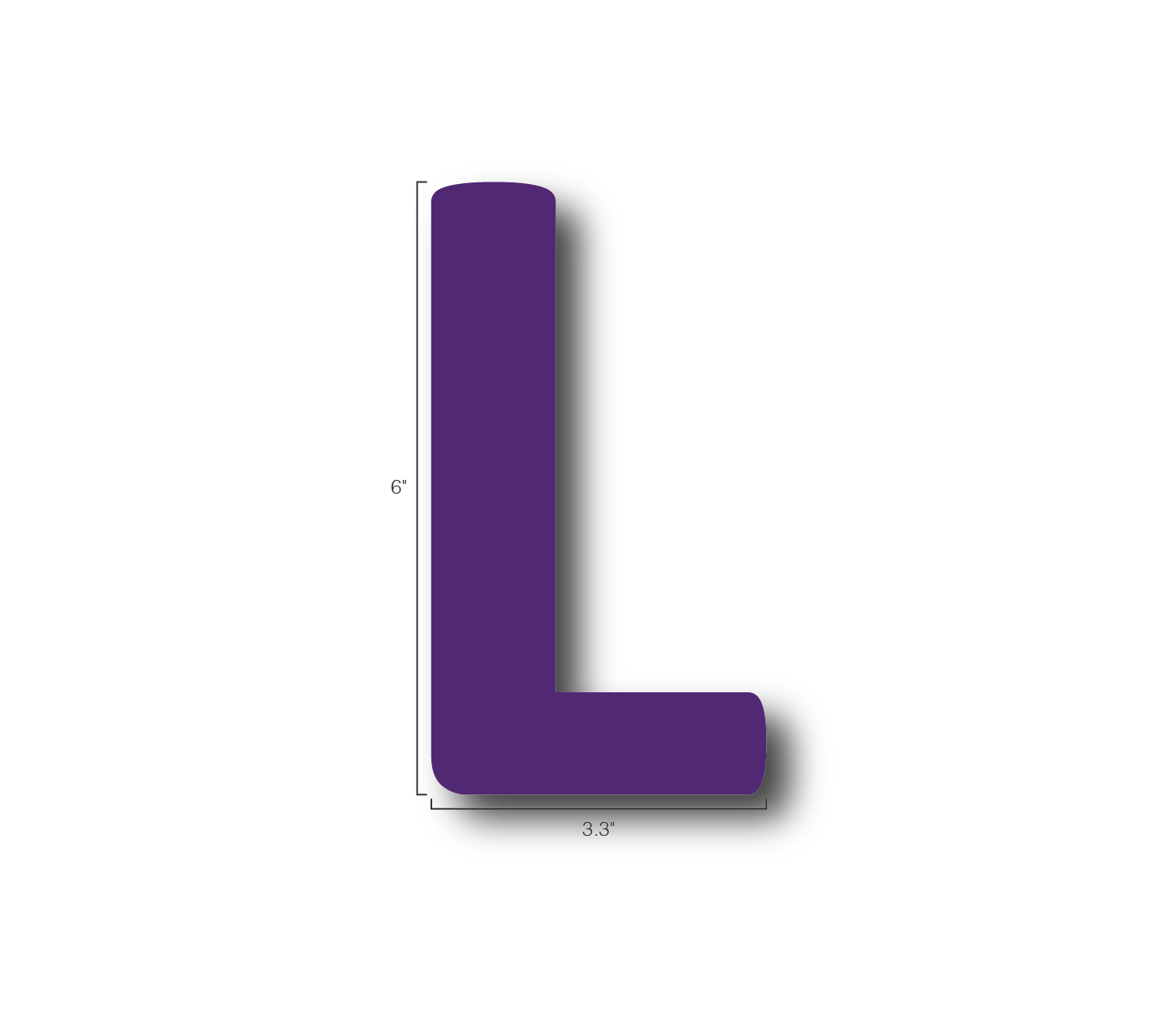 Alphabet Single Letters- L