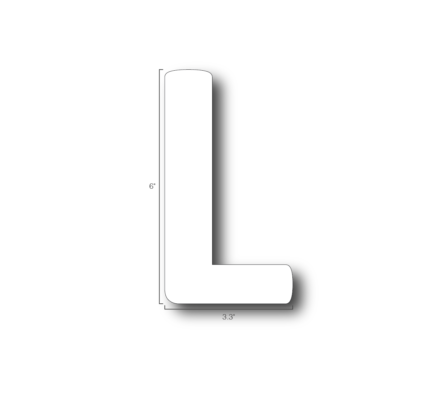 Alphabet Single Letters- L