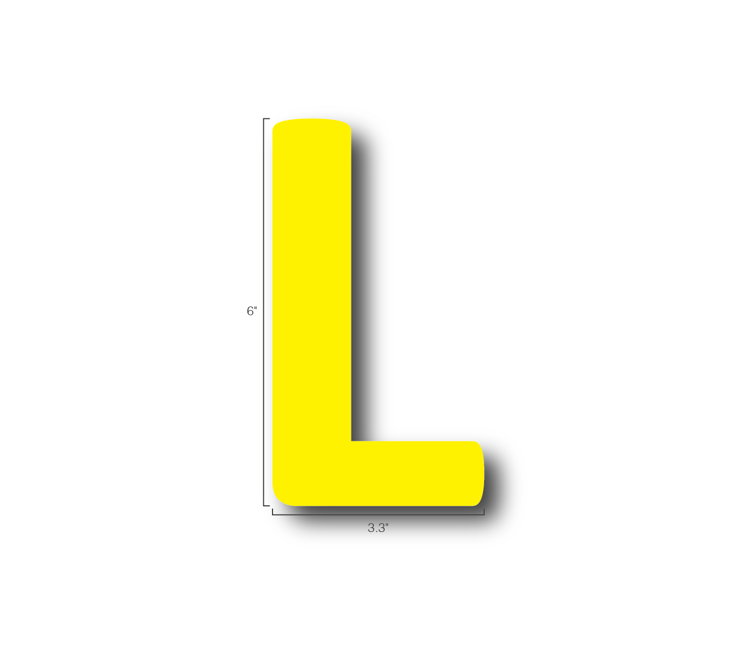 Alphabet Single Letters- L