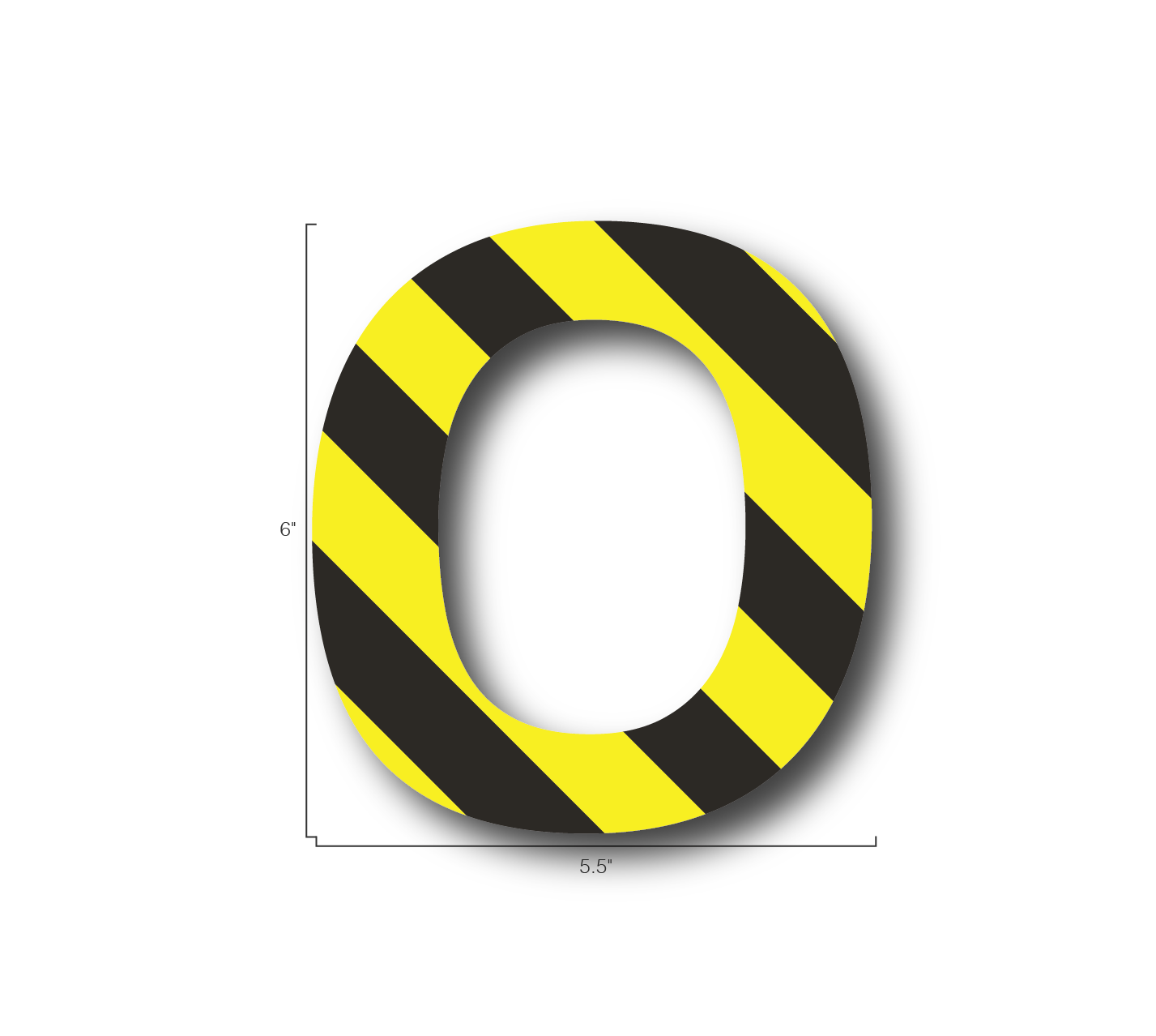 Alphabet Single Letters- O