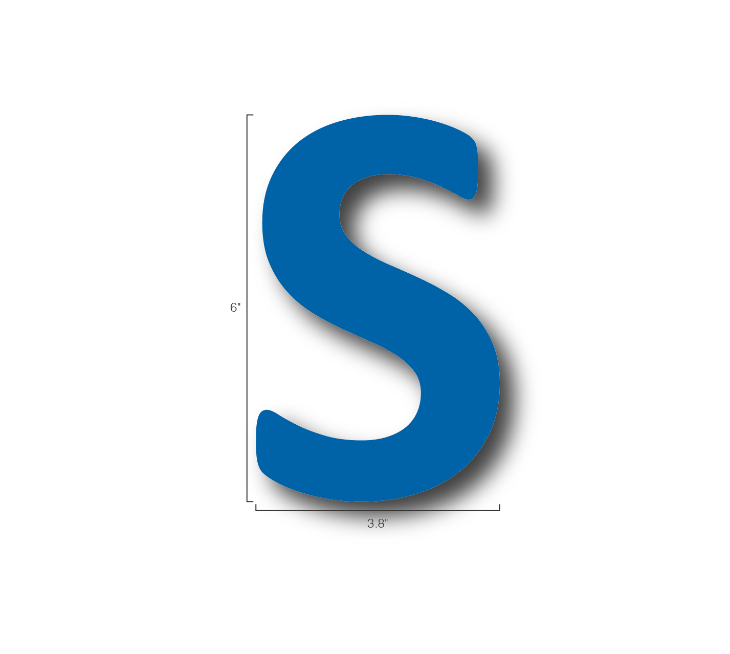 Alphabet Single Letters- S