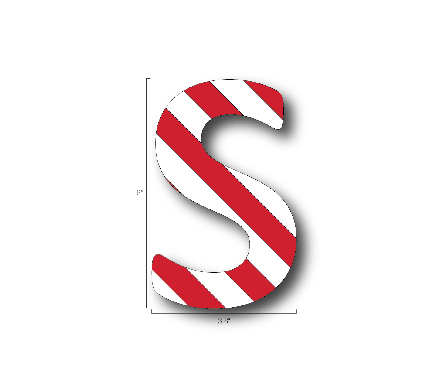 Alphabet Single Letters- S