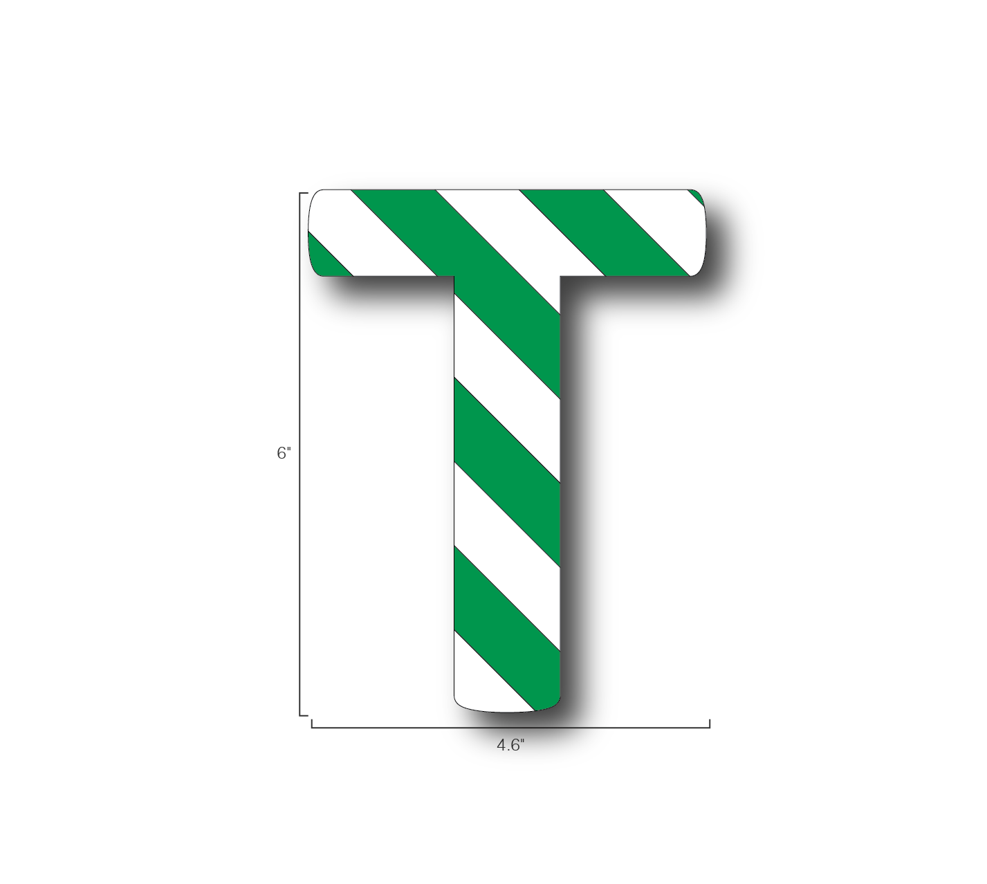Alphabet Single Letters- T