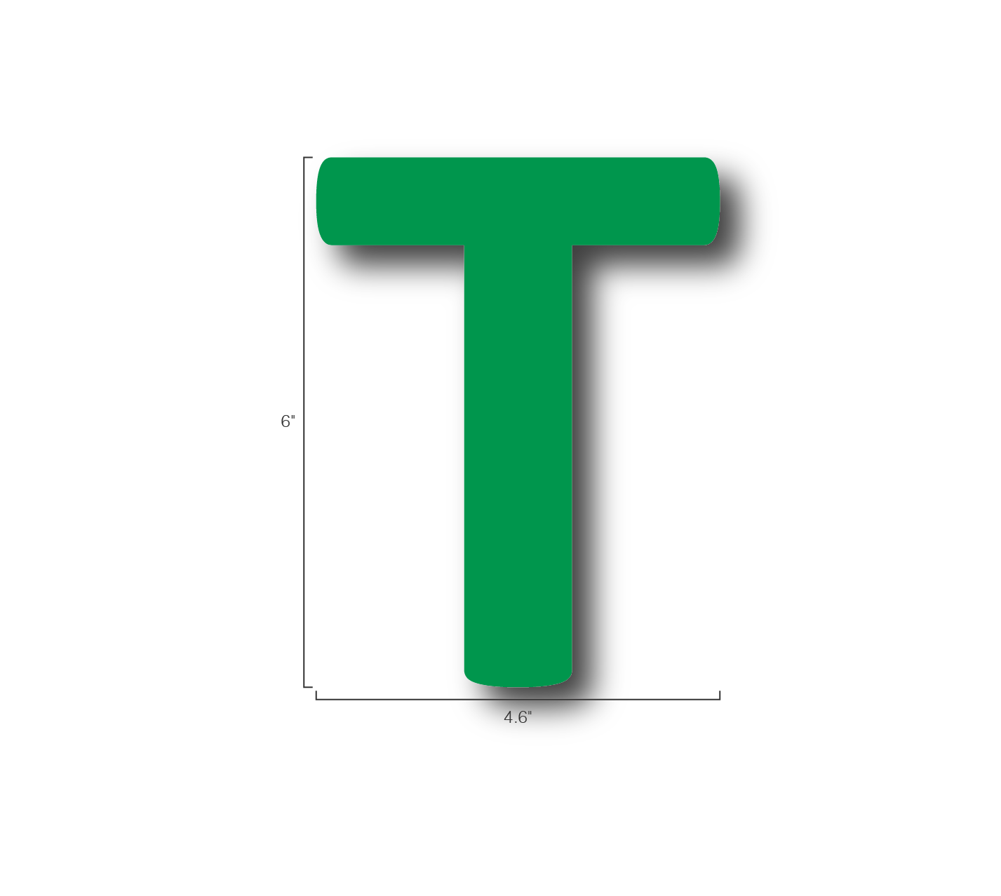 Alphabet Single Letters- T