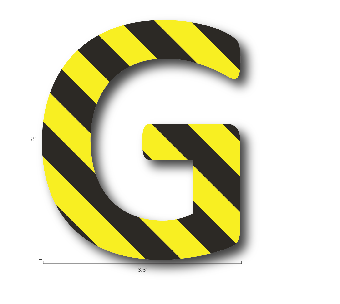 Alphabet Single Letters- G