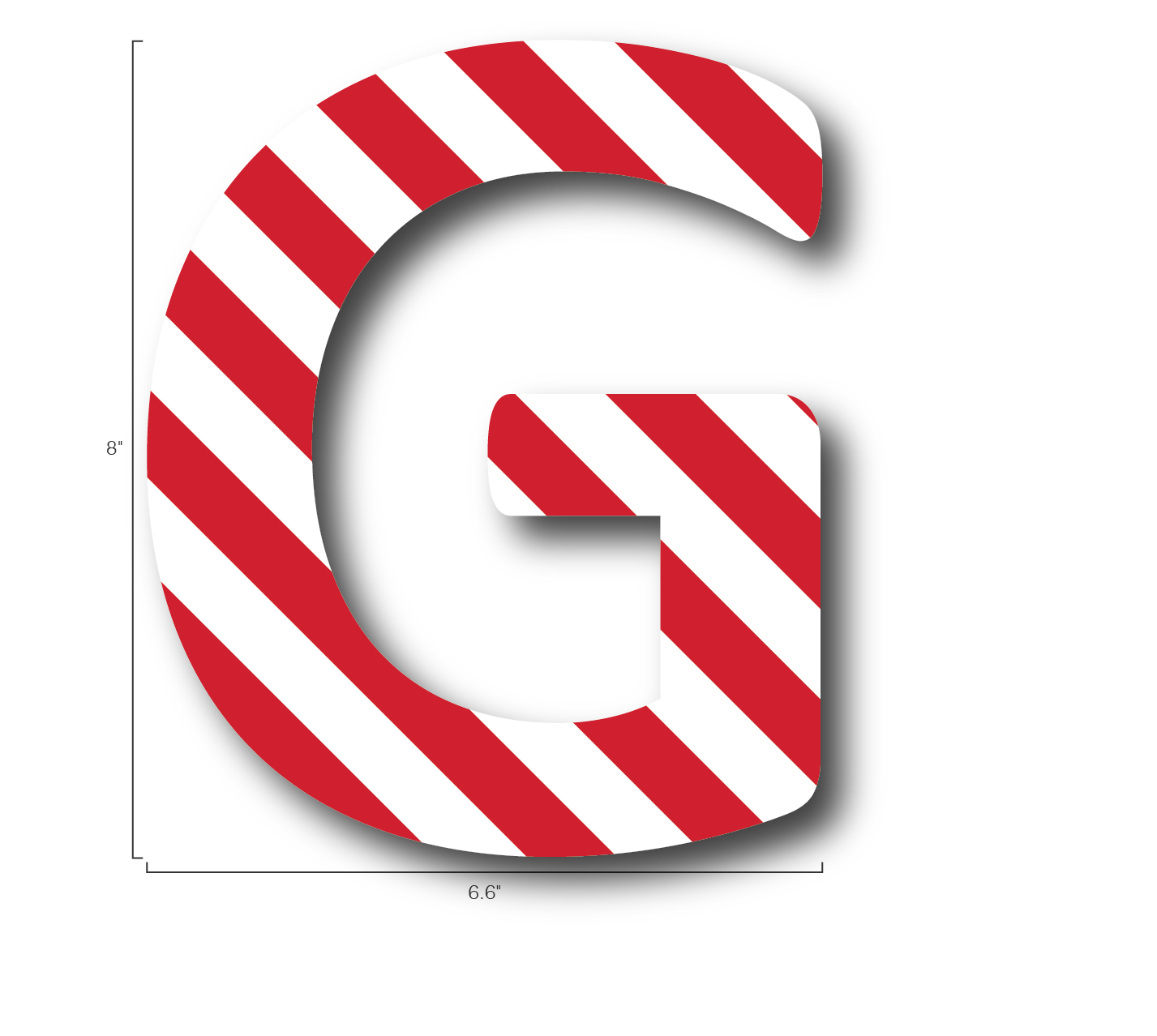 Alphabet Single Letters- G