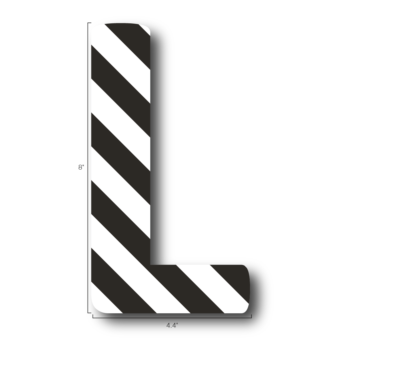 Alphabet Single Letters- L