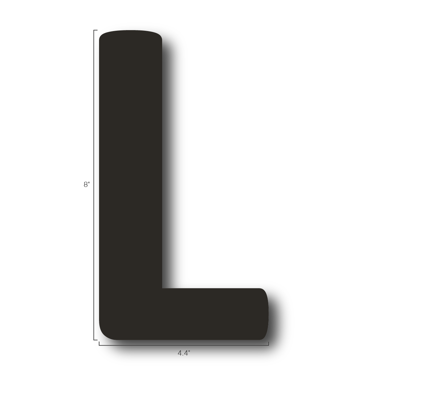 Alphabet Single Letters- L