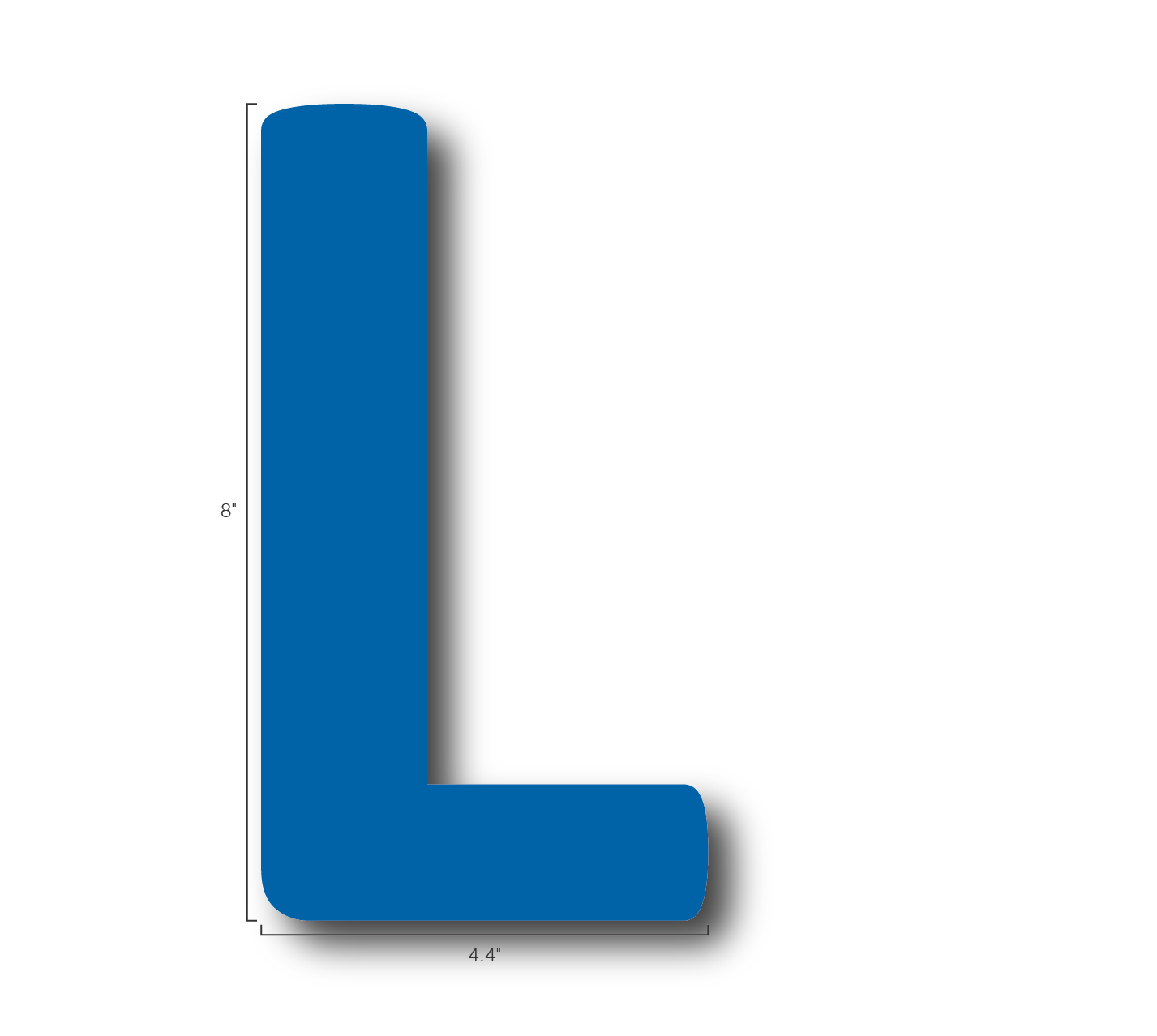 Alphabet Single Letters- L