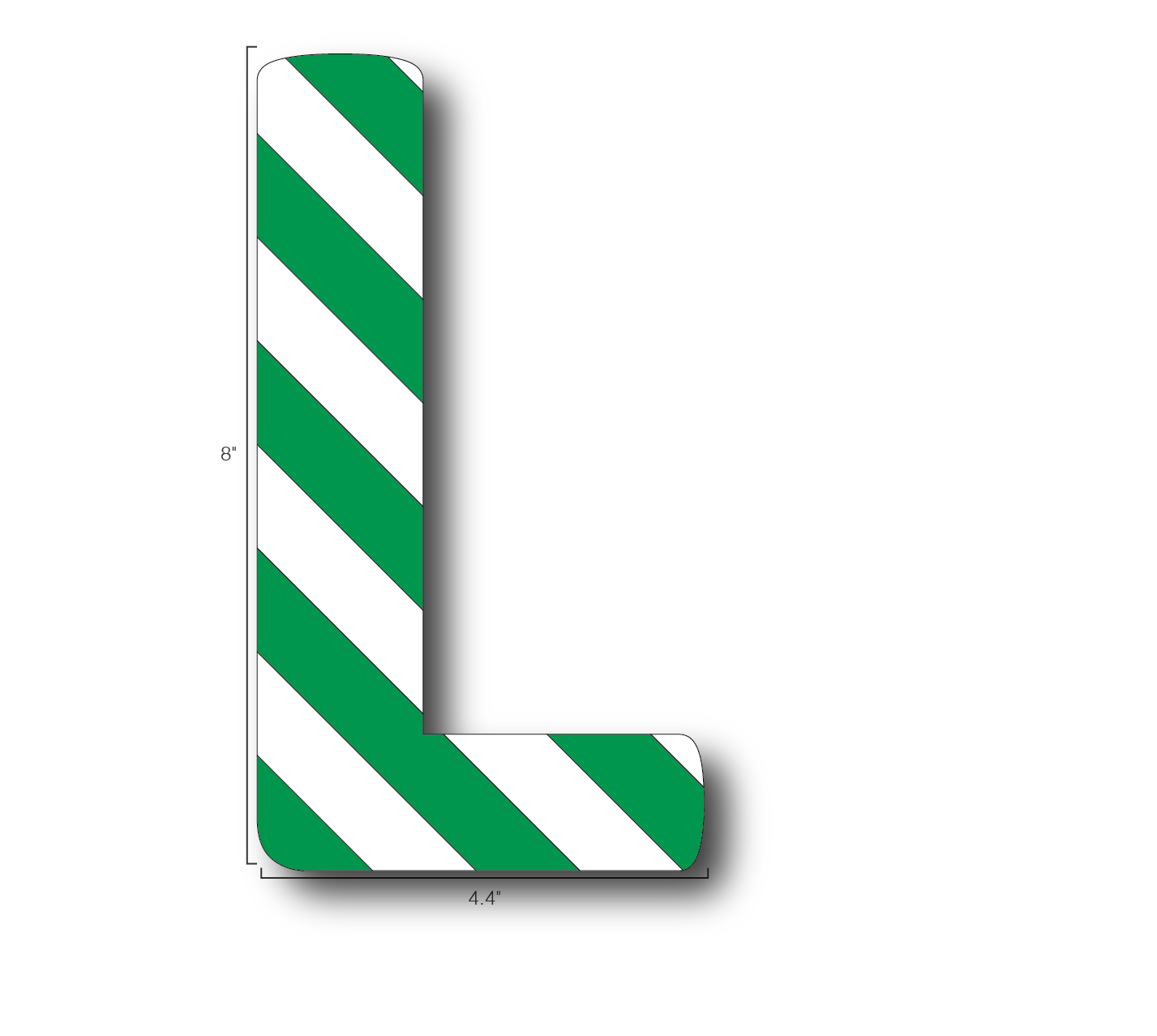 Alphabet Single Letters- L