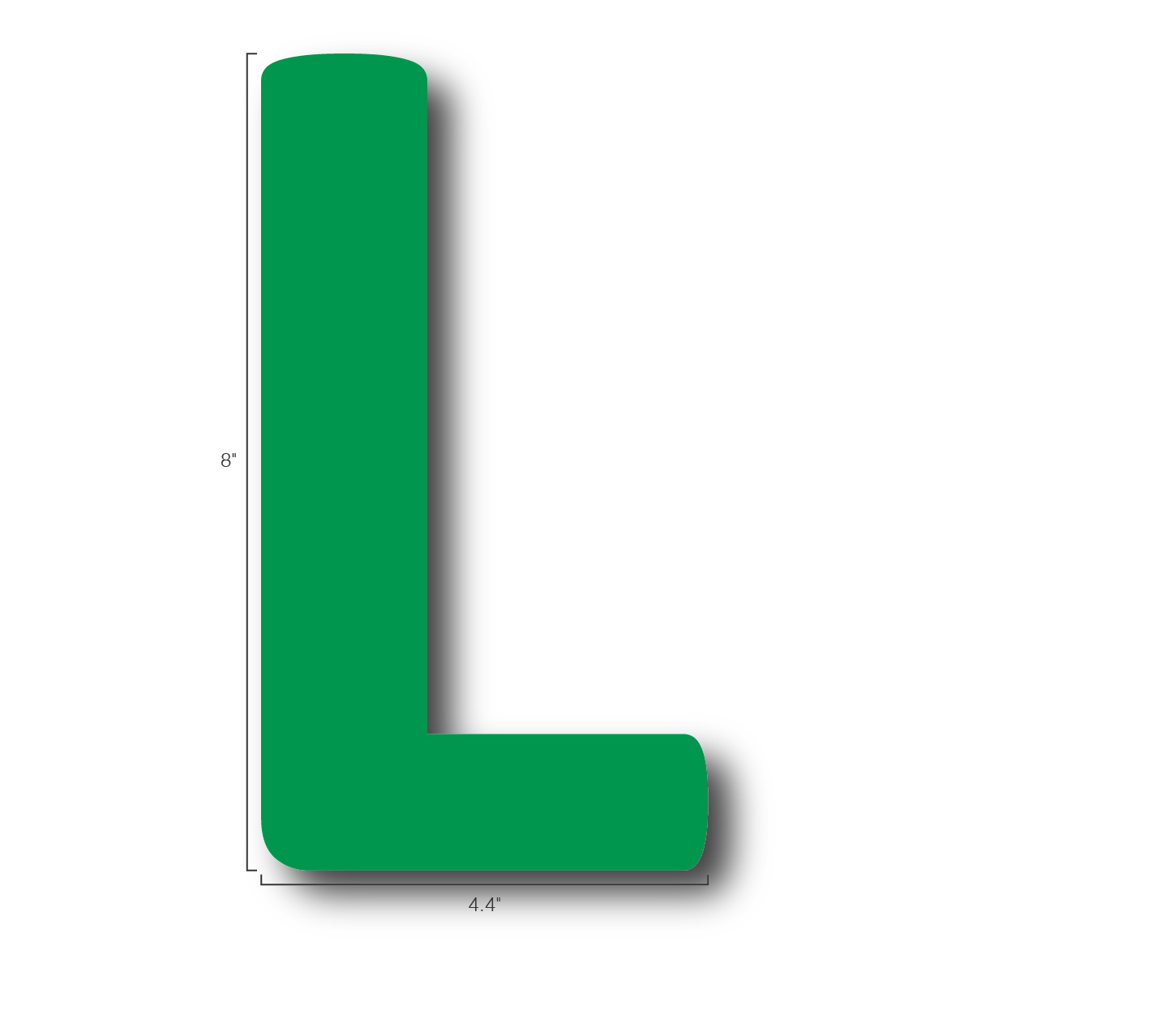 Alphabet Single Letters- L