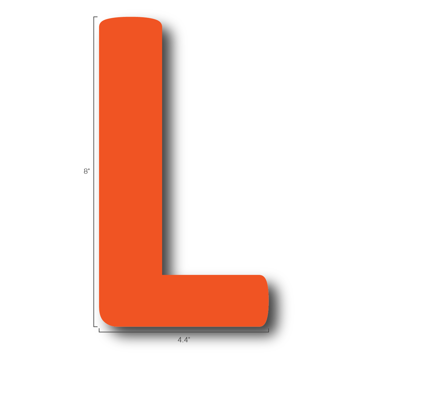 Alphabet Single Letters- L