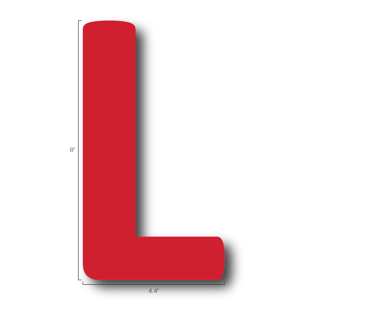 Alphabet Single Letters- L