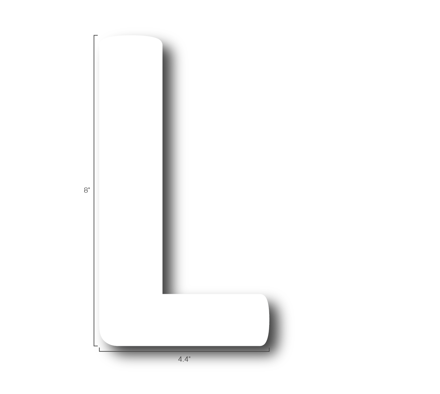 Alphabet Single Letters- L