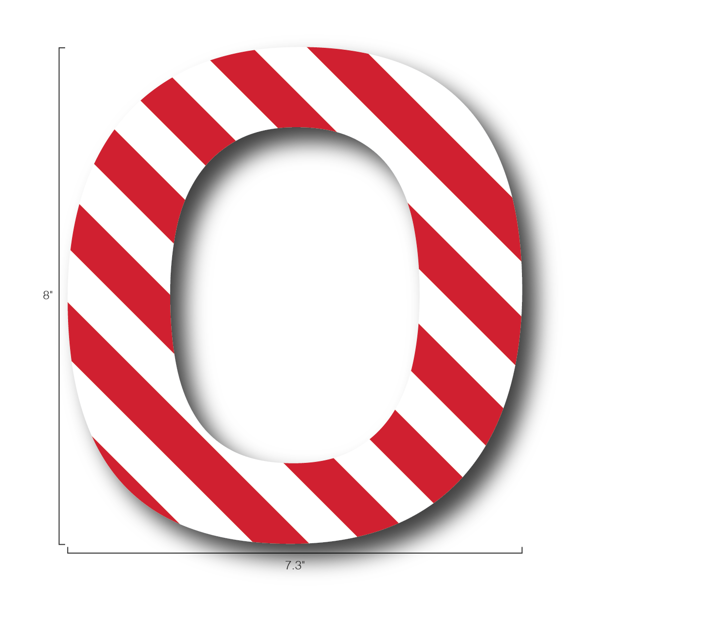 Alphabet Single Letters- O