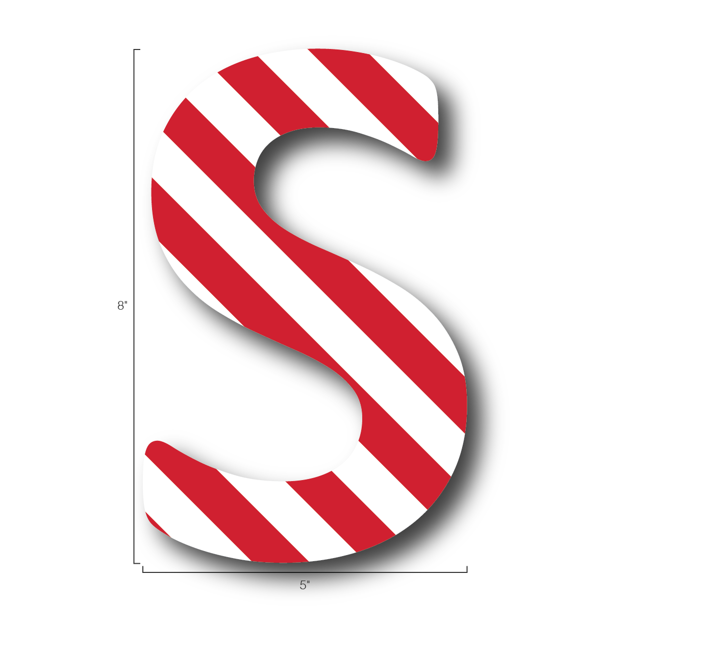 Alphabet Single Letters- S