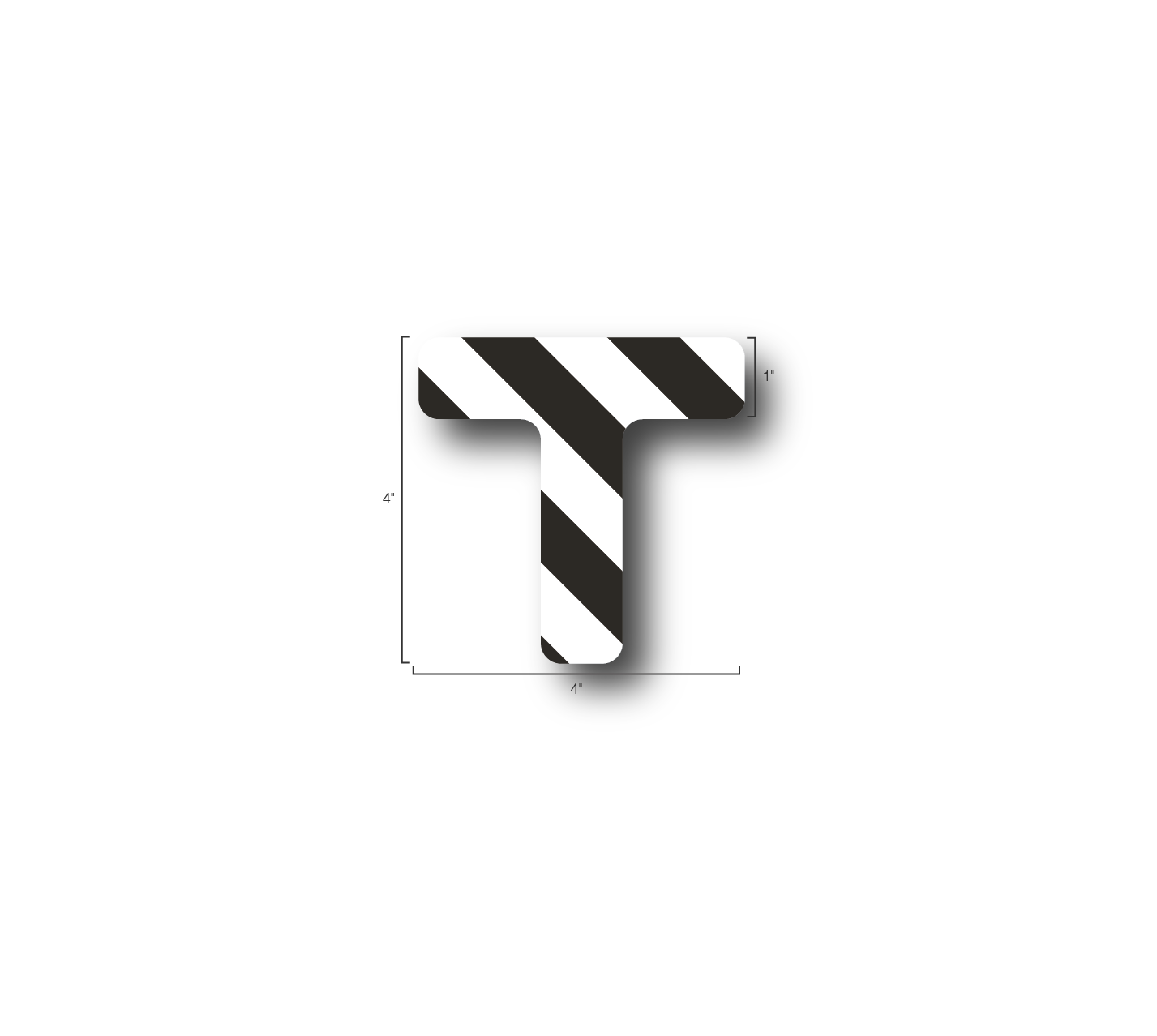 5S T- Shaped Floor Markers