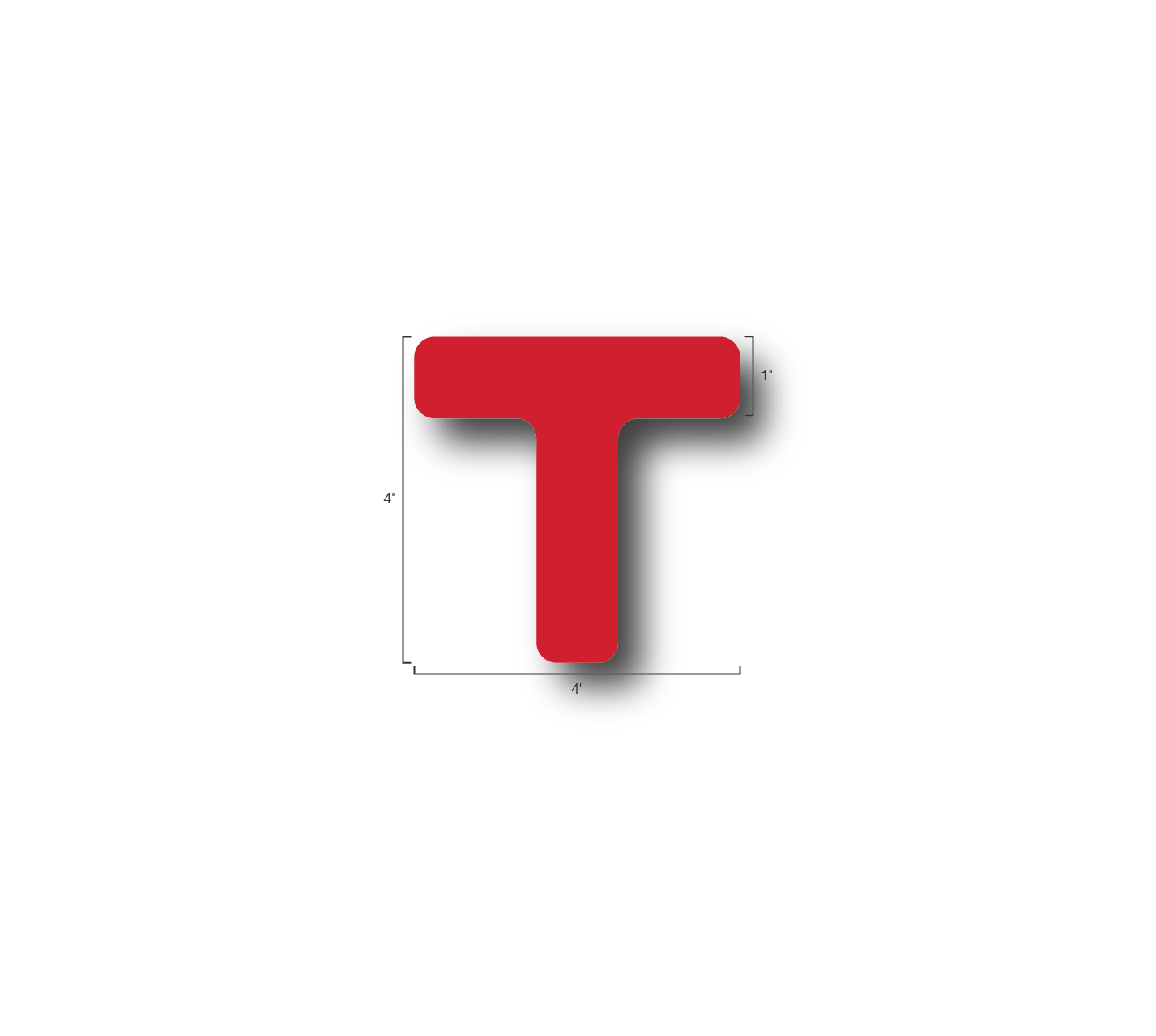 5S T- Shaped Floor Markers
