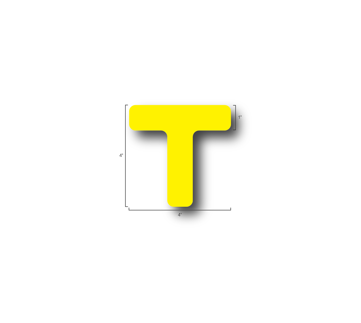5S T- Shaped Floor Markers