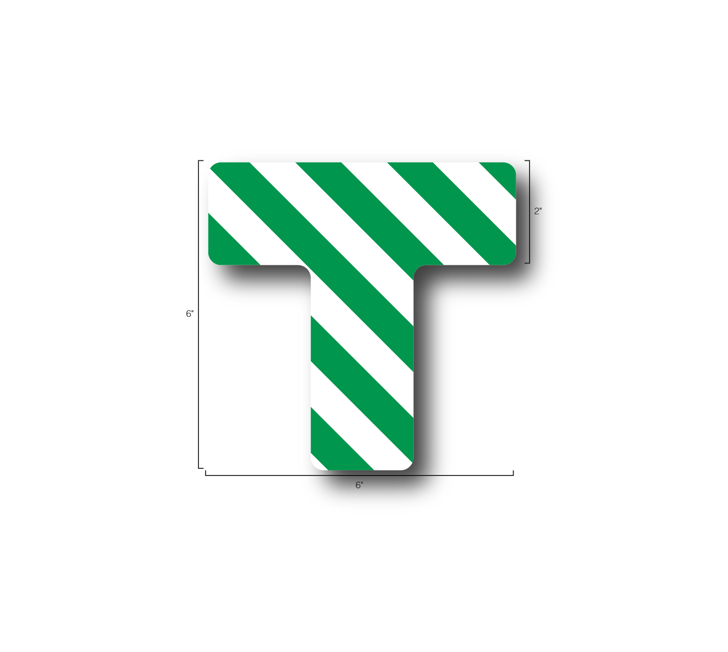 5S T- Shaped Floor Markers