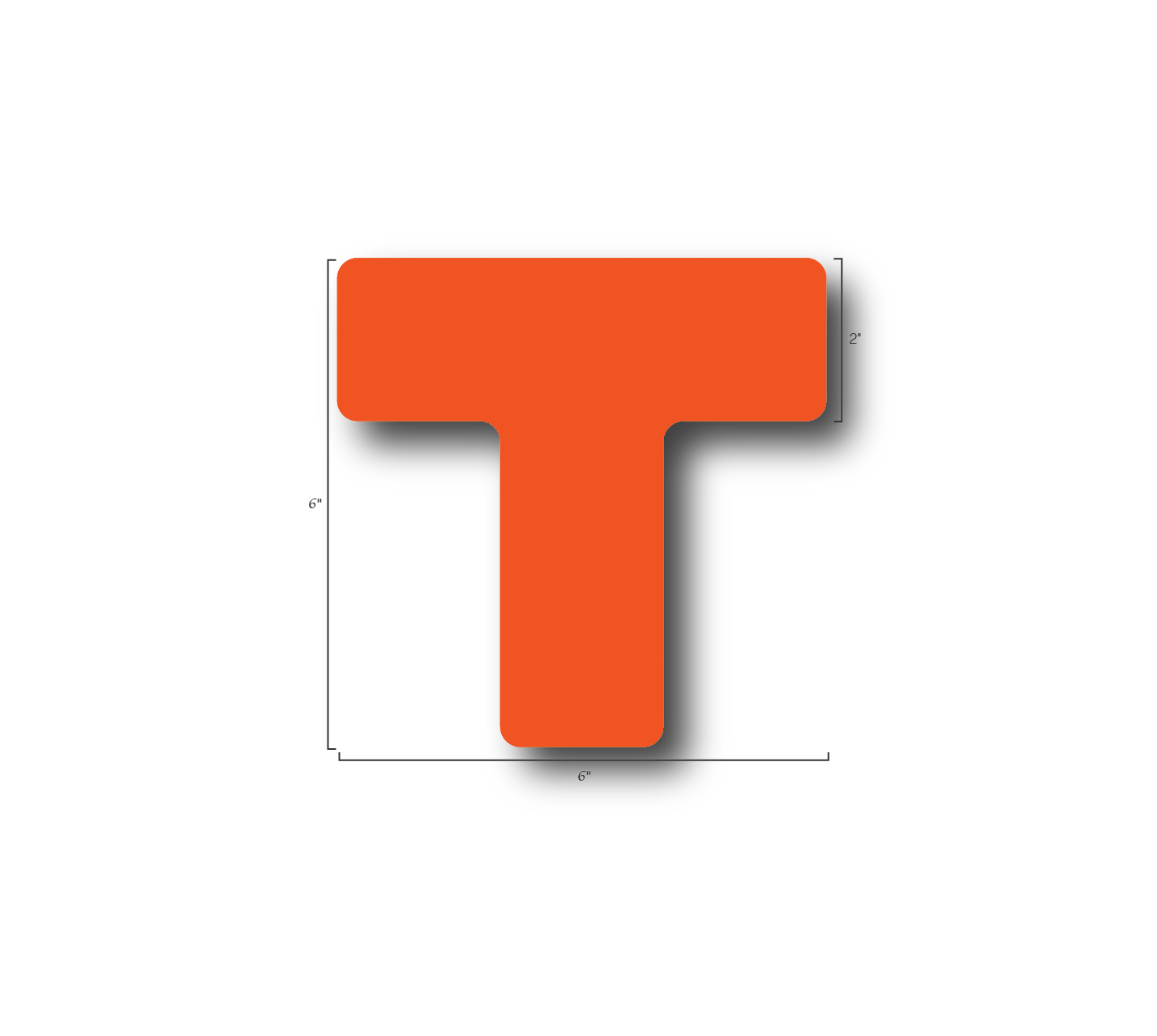 5S T- Shaped Floor Markers
