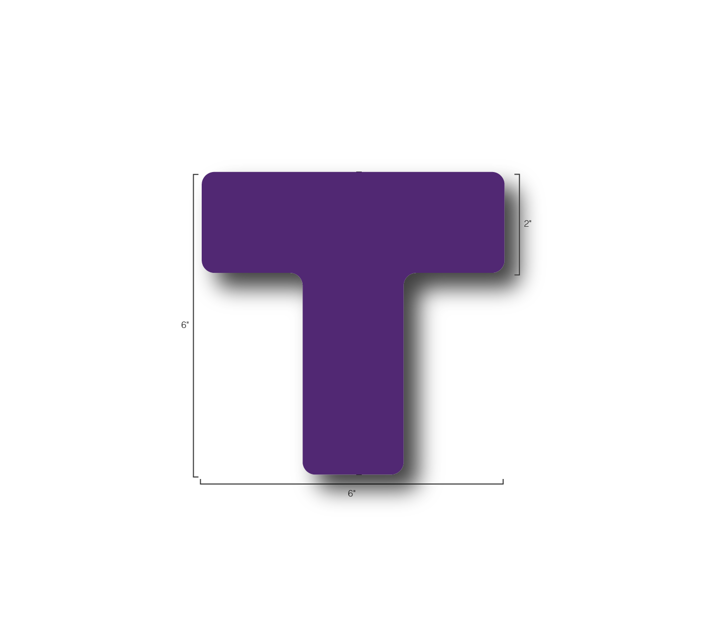 5S T- Shaped Floor Markers