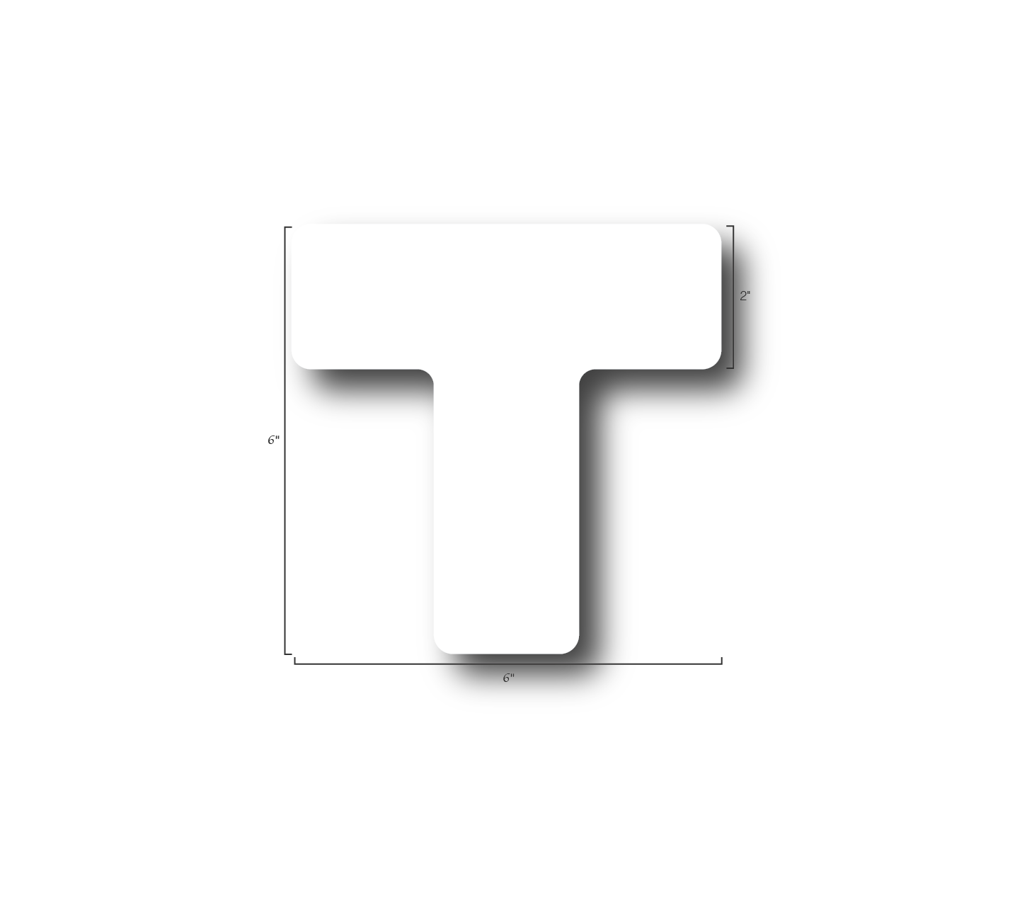 5S T- Shaped Floor Markers