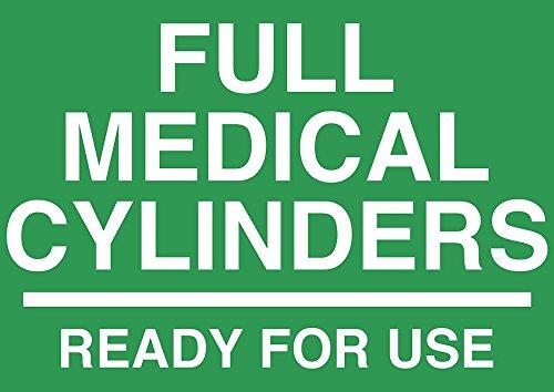 Full Medical Cylinder sign - Graphical Warehouse