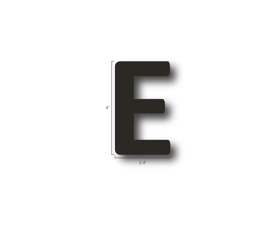 Alphabet Single Letters- E