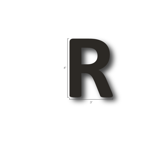 Alphabet Single Letters- R