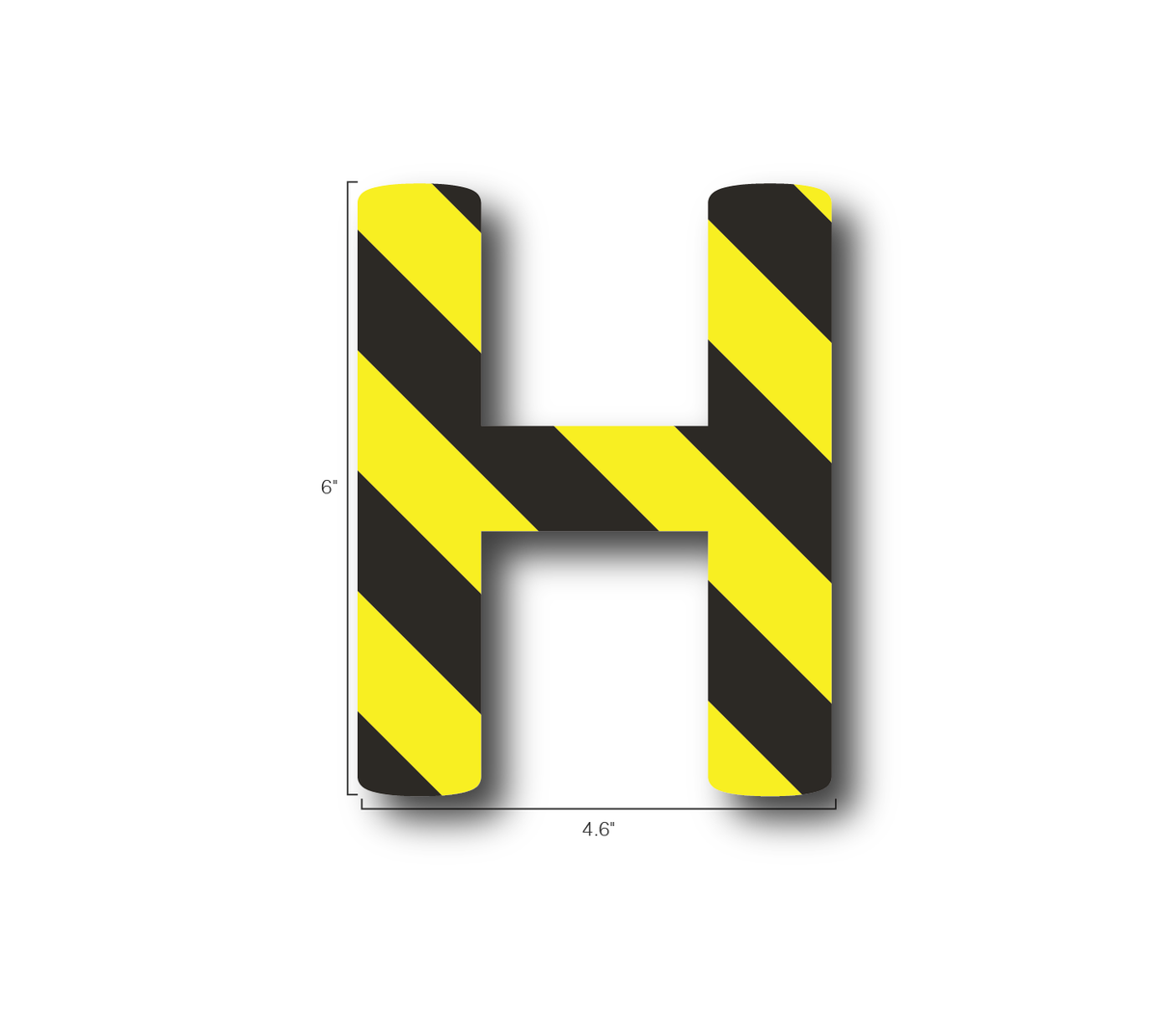 Single Letters Design H Alphabet Single Letters- H – Graphical Warehouse