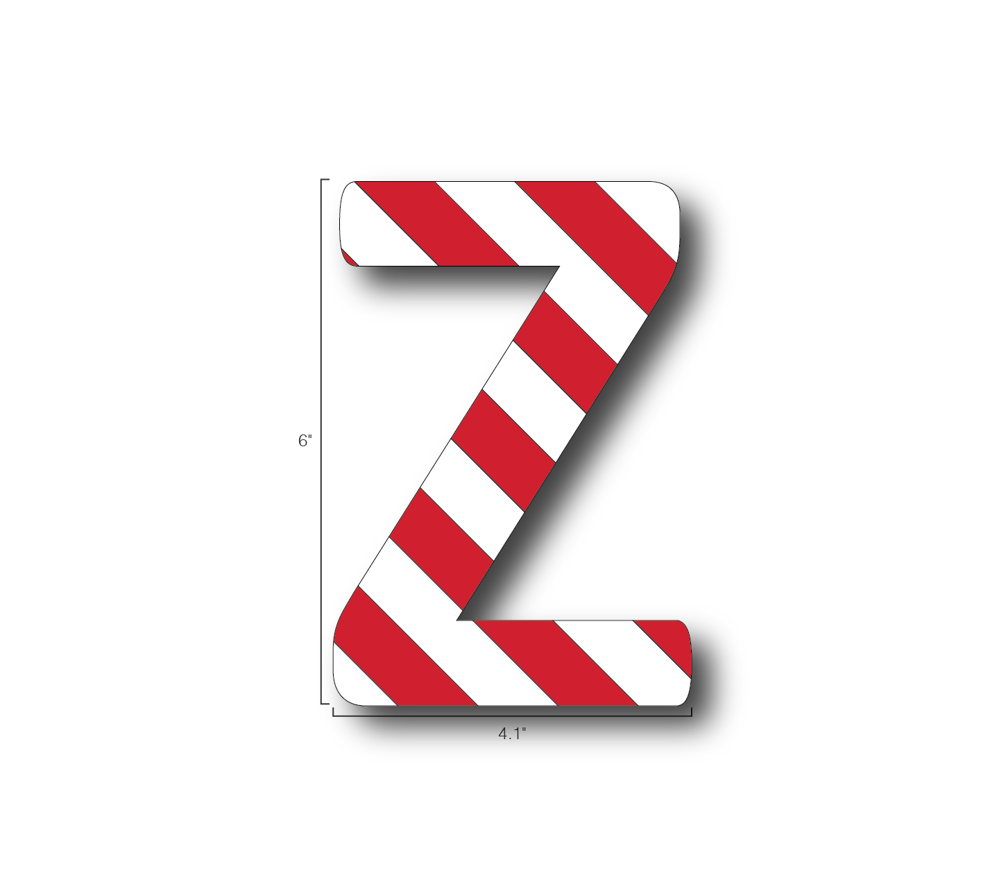 Alphabet Single Letters- Z