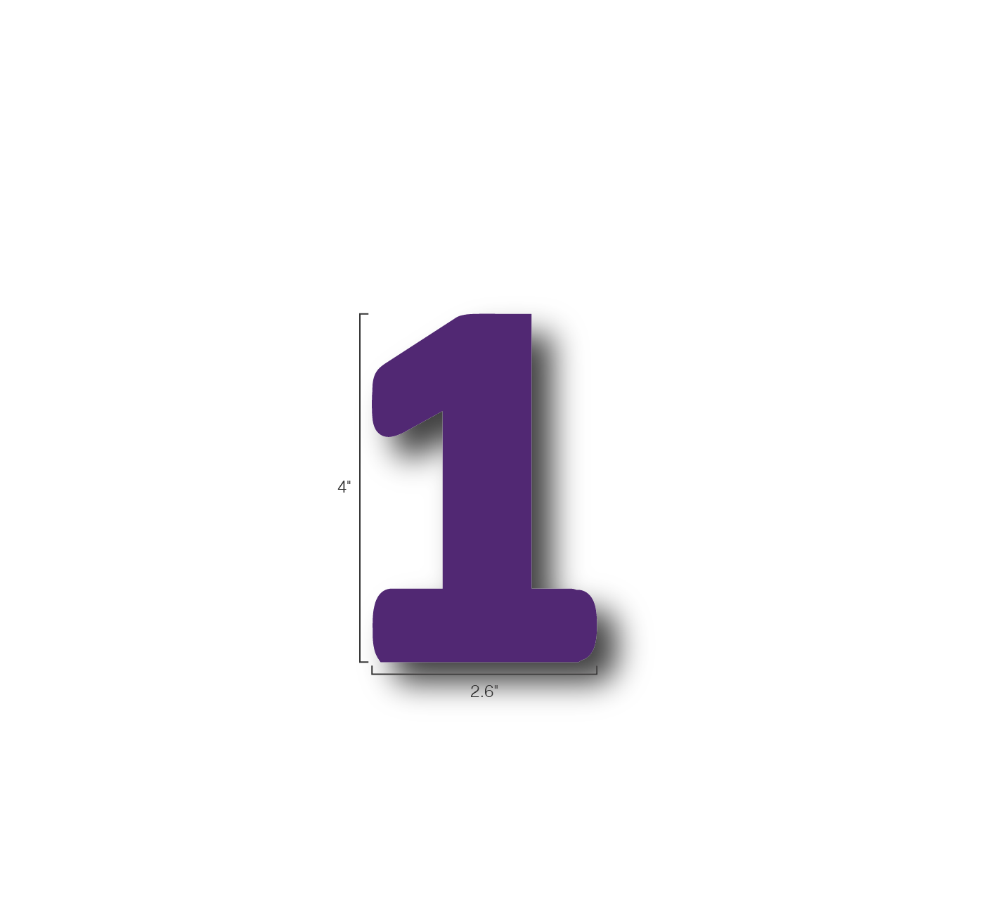 Single Numbers- 1 – Graphical Warehouse