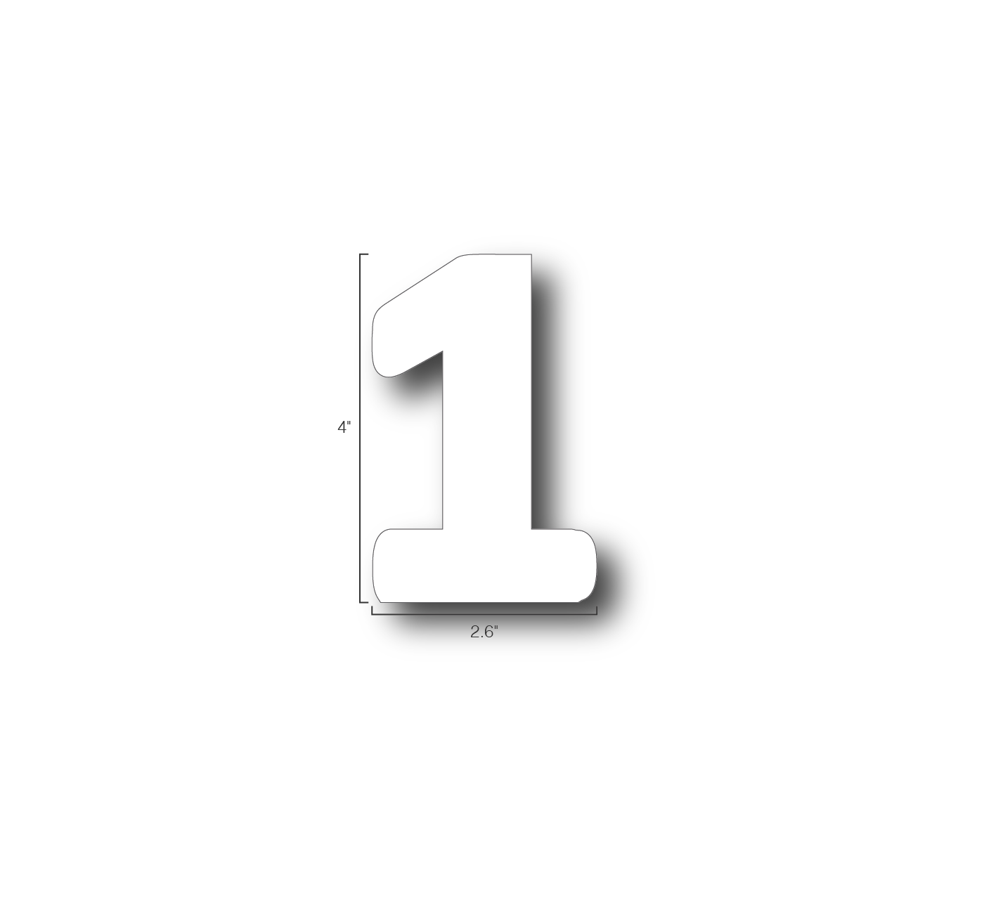 Single Numbers- 1 – Graphical Warehouse
