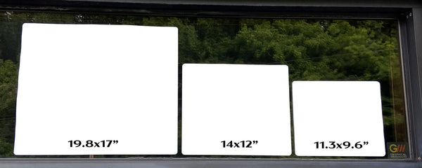 "Now Open" Adhesive Durable Vinyl Decal- Various Sizes/Colors Available
