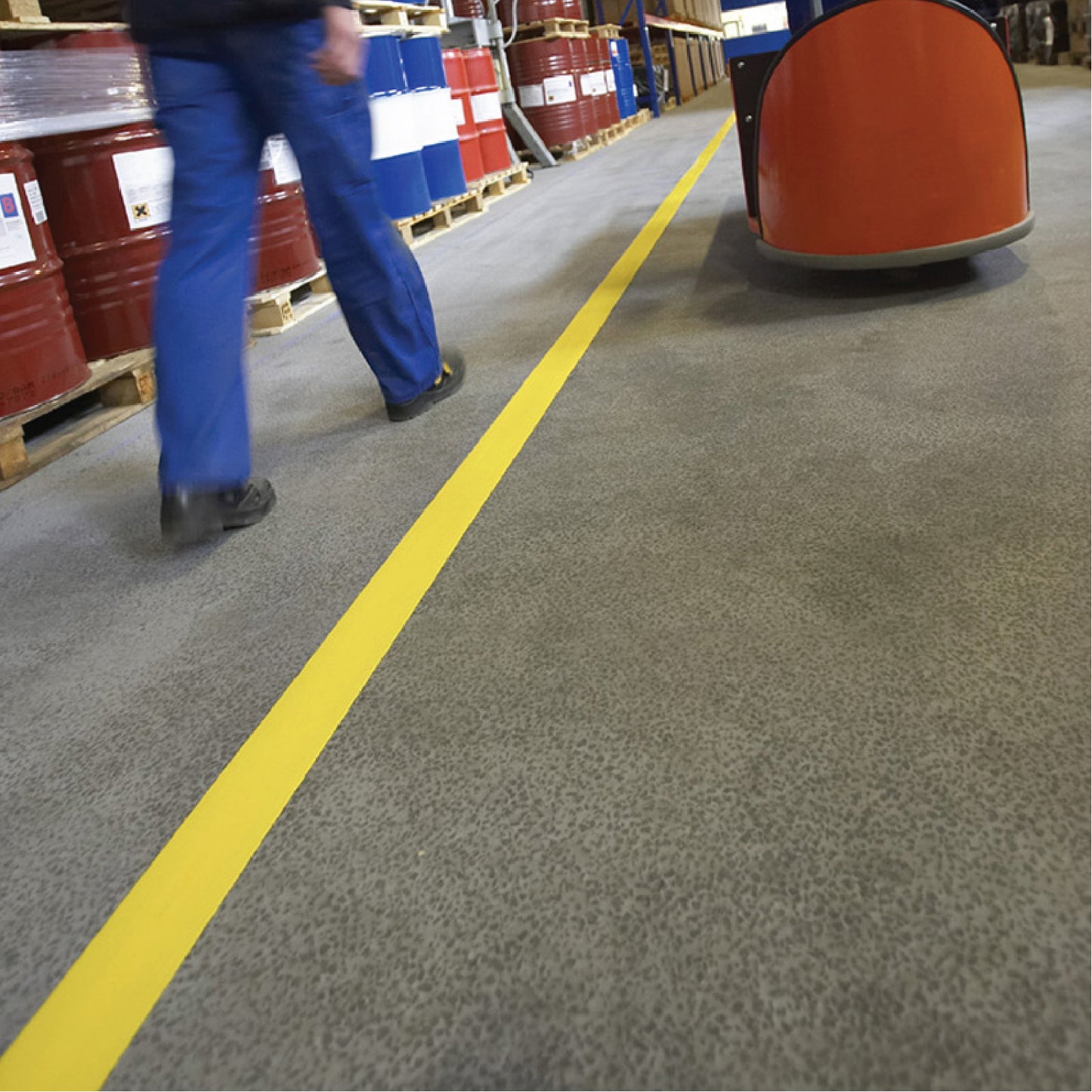 SafeTrac - Smooth Safety Marking Floor Tape- 100'