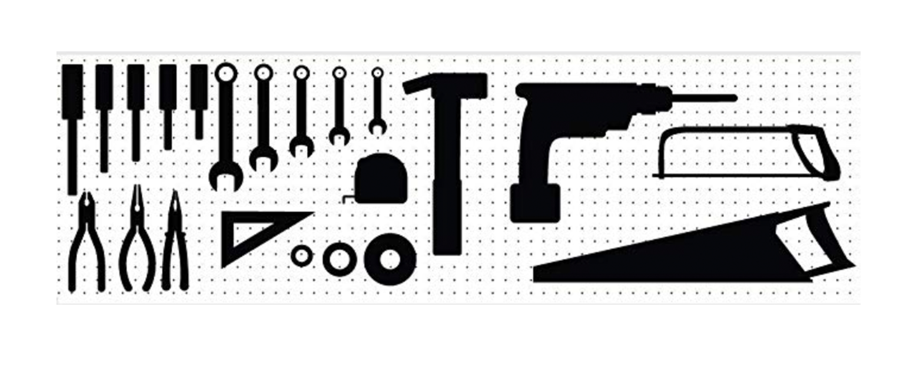 Hand Tool Shadow Board – Graphical Warehouse