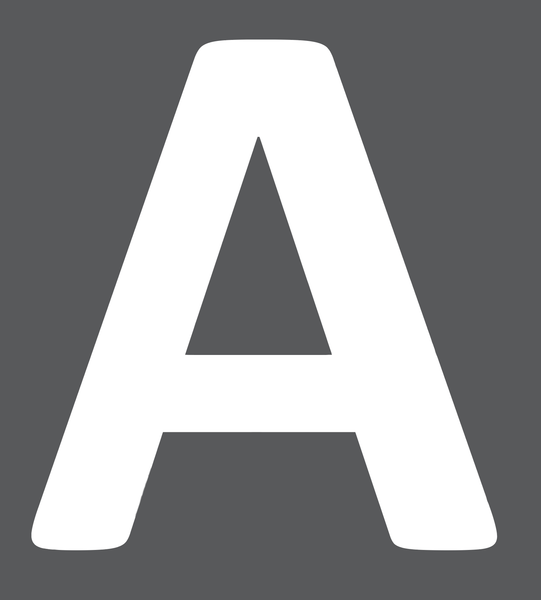Alphabet Single Letters- A