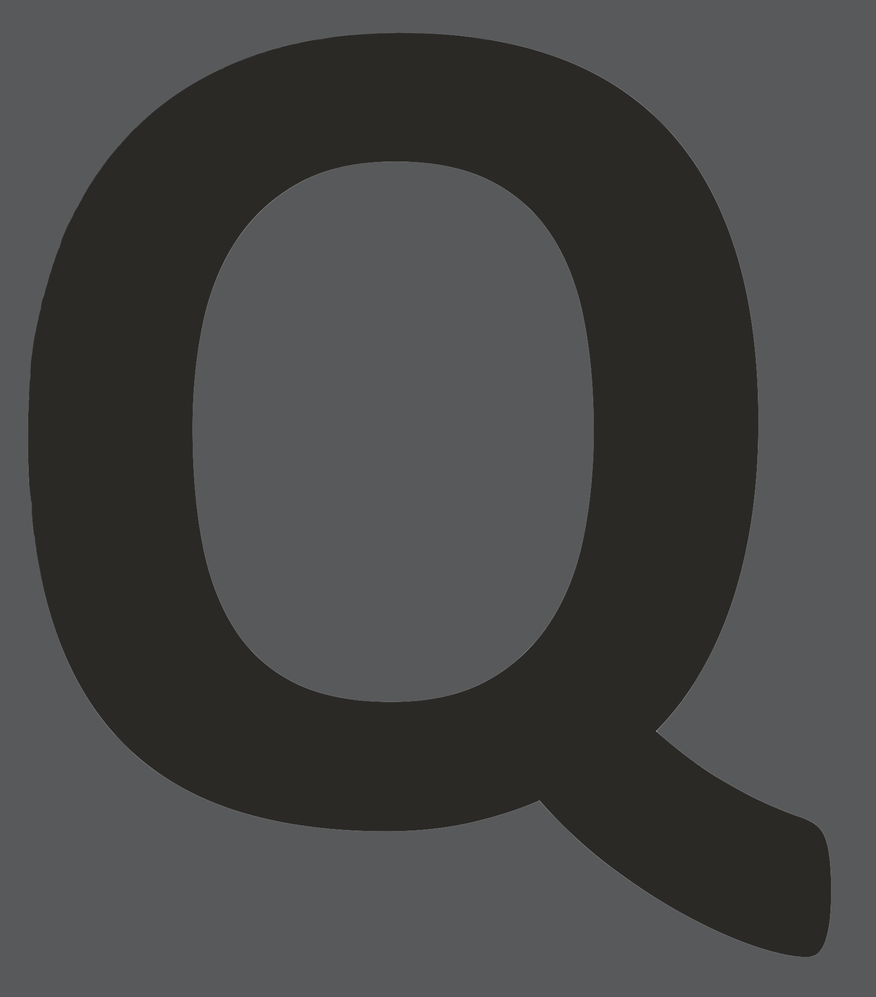 Alphabet Single Letters- Q